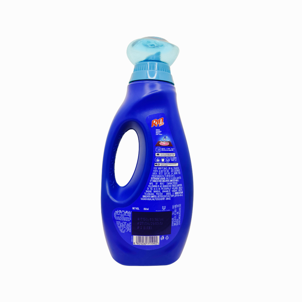 Rin Matic Liquid Detergent – Top Load | 850 ml