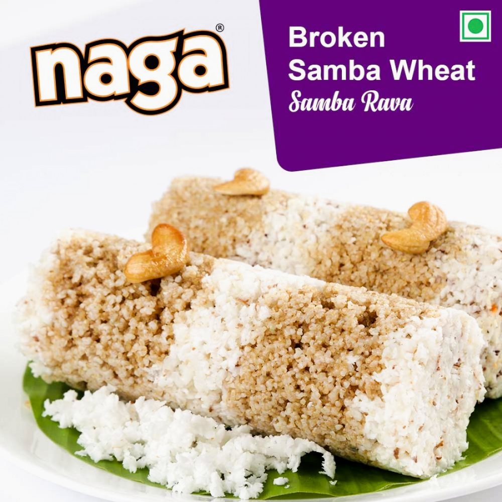 Naga Broken Samba Wheat Rava - π±π¬π¬π΄