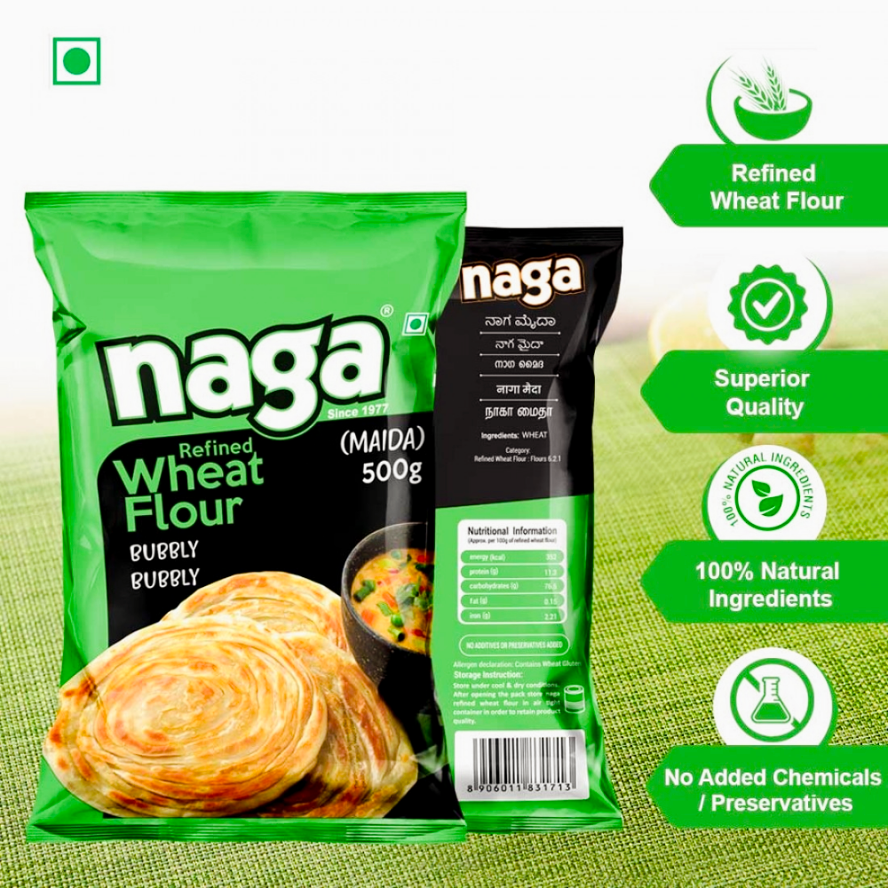 Naga Refined Wheat Flour Maida - π±π¬π¬π΄