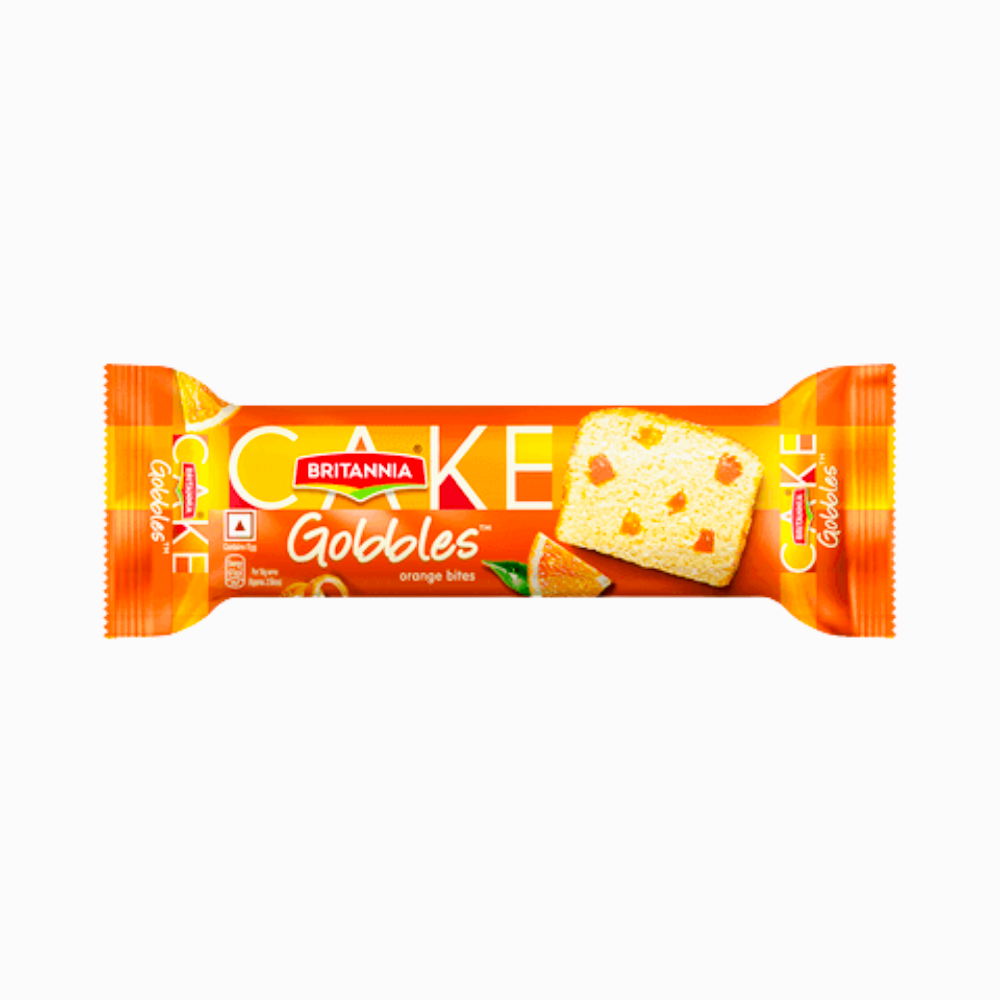 Britannia Cake Gobbles Orange Bites - ππ¬π¬π΄