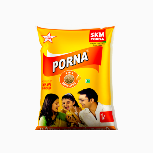 Porna Gingelly Oil - ๐ฑ๐ฌ๐ฌ ๐ ๐