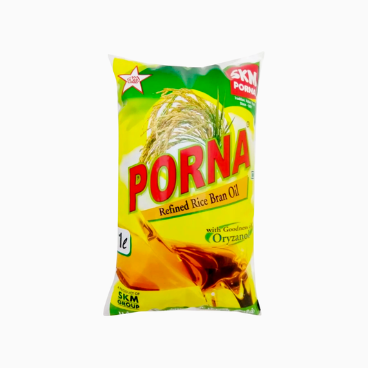 Porna Refined Rice Bran Oil - ๐ญ ๐๐ง๐ฅ