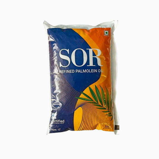SOR Mini Refined Palmolein Oil - 𝟭 𝗟𝗧𝗥