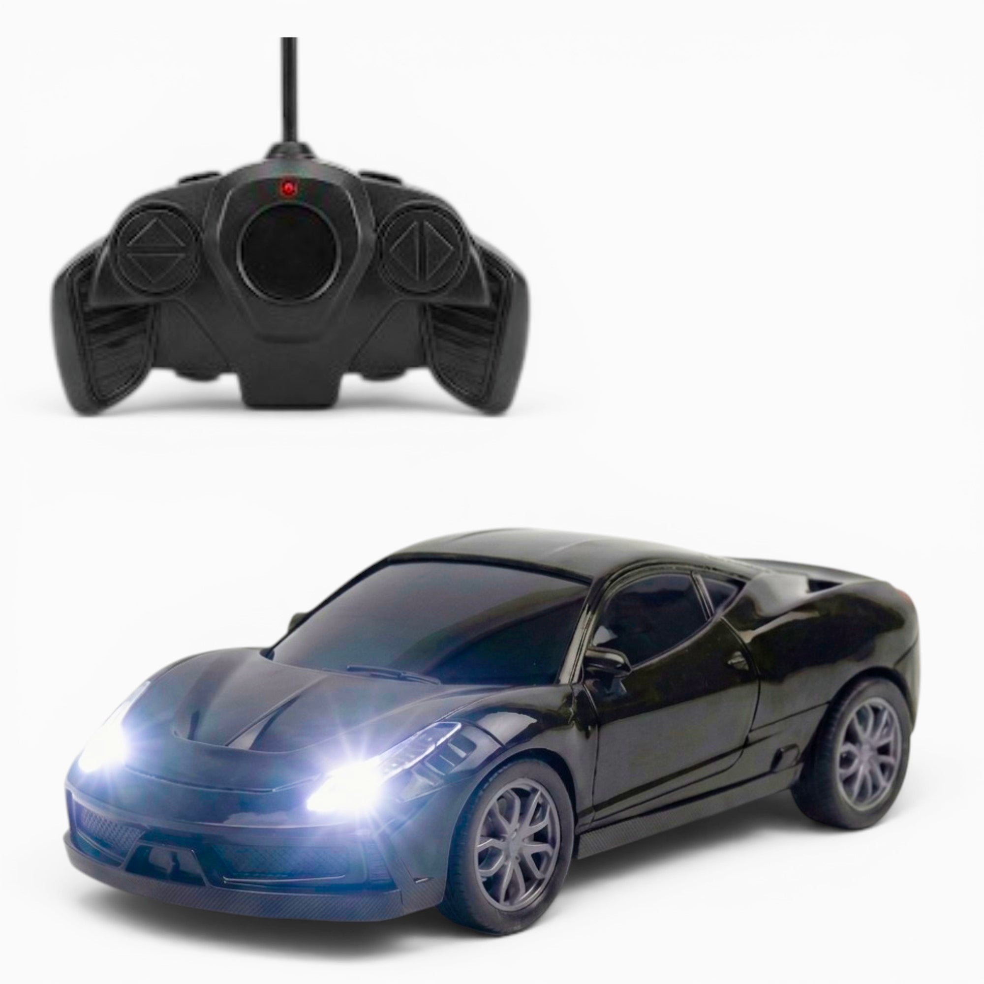RC Modern Car | Remote Control Car for Kids | Rechargeable Battery | BLACK COLOUR