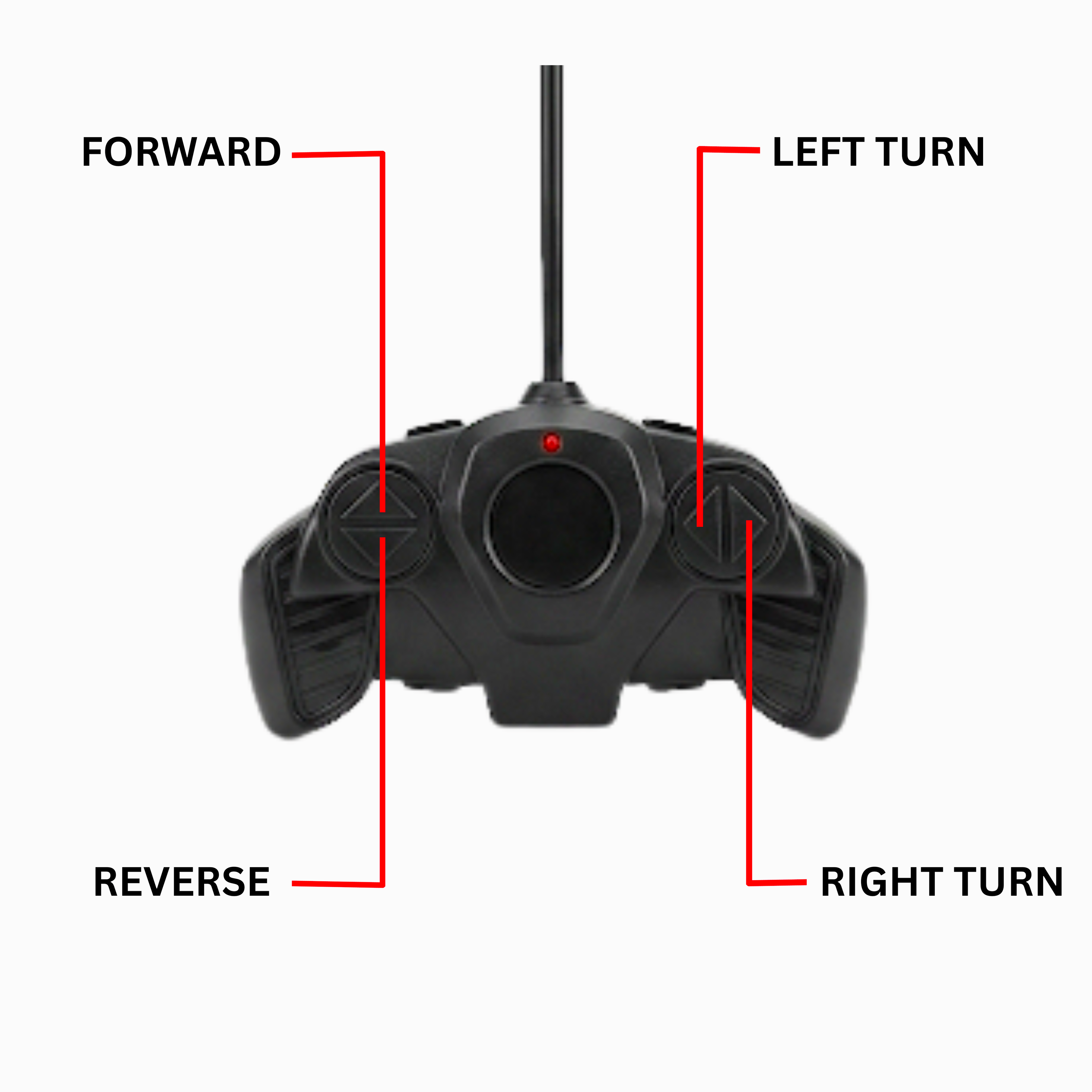 RC Modern Car | Remote Control Car for Kids | Rechargeable Battery | BLACK COLOUR