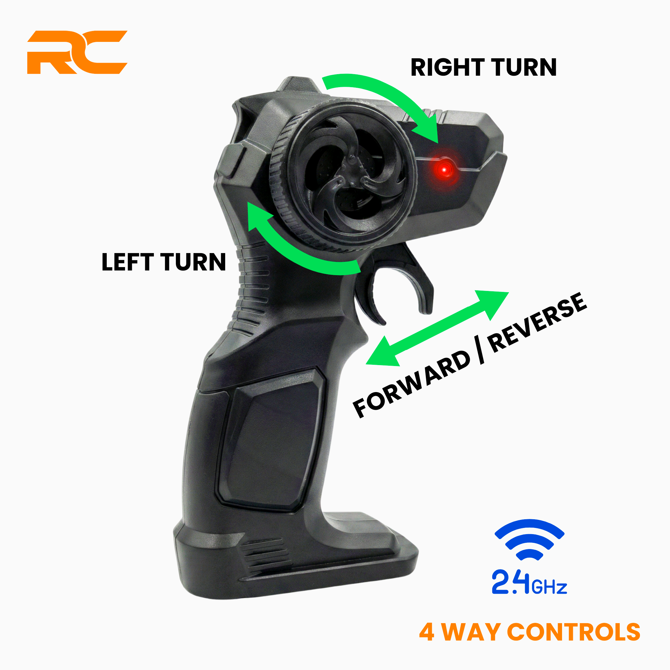 RC Thar | 1:18 Scale | Remote Control Off-Road Car for Kids | Rechargeable Battery | BLACK COLOUR