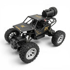 RC Rock Crawler | 1:18 Scale | Remote Control Off-Road Car for Kids | Rechargeable Battery | BLACK COLOUR
