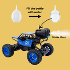 RC Rock Crawler | 1:18 Scale | Remote Control Off-Road Car for Kids | Rechargeable Battery | BLUE COLOUR