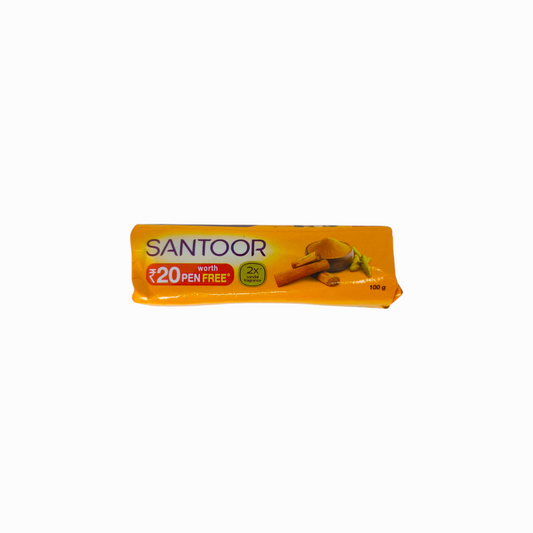 Santoor Sandal & Turmeric Soap - 100 g