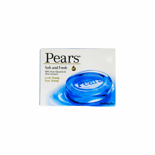 Pears Soft & Fresh Soap (Blue - 100 g )