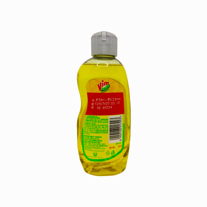 Vim Dishwash Liquid Gel – Lemon (250ml)