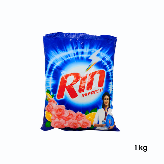 Rin Refresh Detergent Powder (Blue Pack - 1 Kg)
