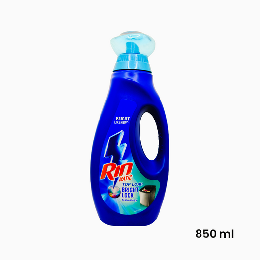 Rin Matic Liquid Detergent – Top Load | 850 ml