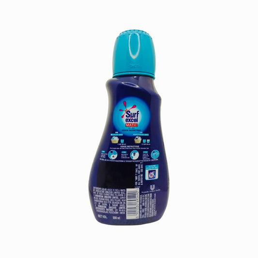 Surf Excel Matic Liquid Detergent – Top Load (Blue Bottle - 500 ml)