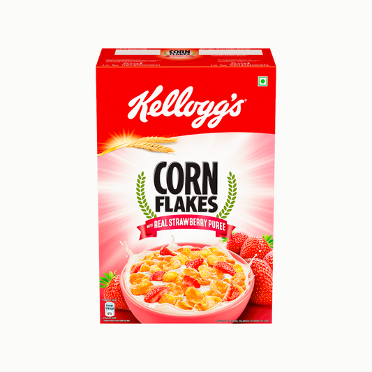 Kellogg’s Corn Flakes with Real Strawberry Puree  - 𝟯𝟬𝟬𝗴