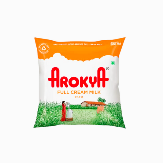 Arokya Full Cream Milk - 𝟱𝟬𝟬𝗺𝗹