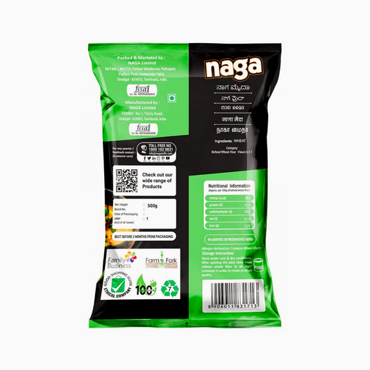 Naga Refined Wheat Flour Maida - 𝟱𝟬𝟬𝗴