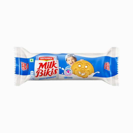 Britannia Milk Bikis – Milky Sandwich Biscuit