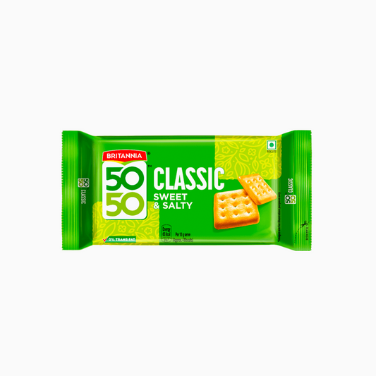 Britannia 50-50 Classic Sweet & Salty - 𝟭𝟱𝟬𝗴