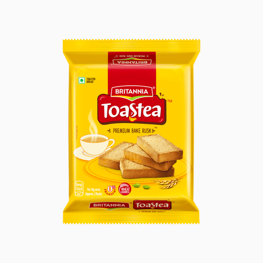 Britannia Rusk Toastea Premium Bake Rusk - 𝟭𝟴𝟯𝗴