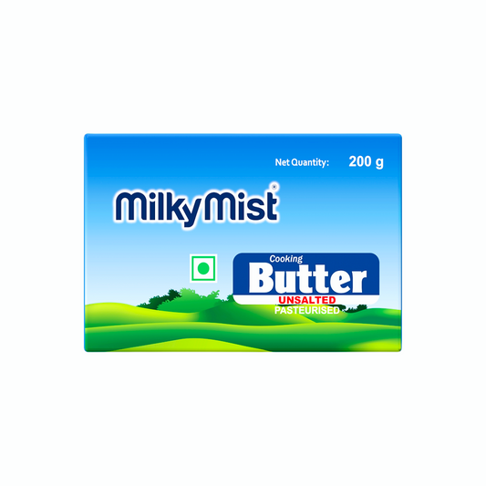 Milky Mist Cooking Butter Unsalted Pasteurised - 𝟮𝟬𝟬𝗴