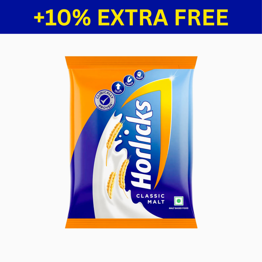 Horlicks Health & Nutrition Drink - Pouch 𝟱𝟱𝟬𝗴