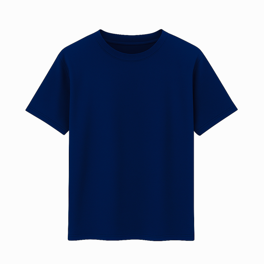 Classic Navy Blue Tee – Soft & Comfortable