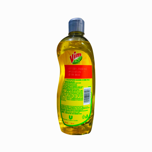 Vim Dishwash Liquid - 𝟱𝟬𝟬 𝗠𝗟