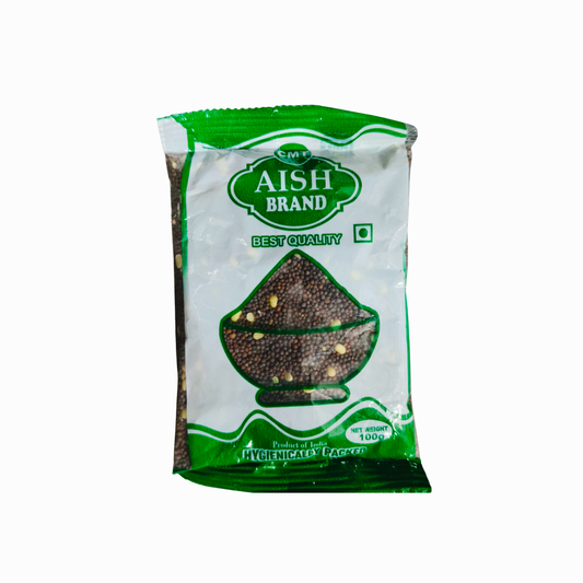 Aish Brand Mustard Seeds (Kadugu) - 𝟭𝟬𝟬𝗴
