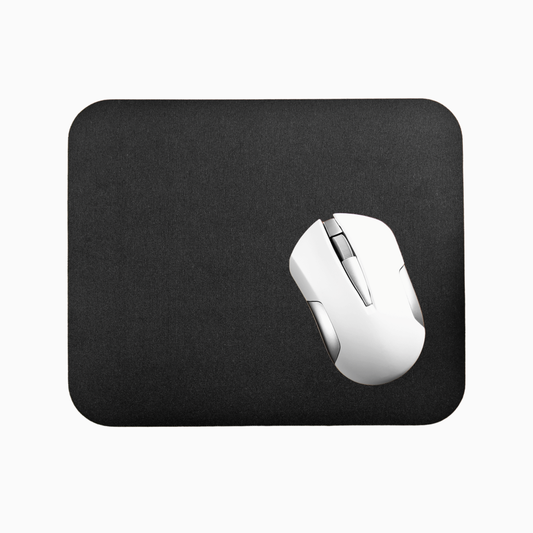 Smooth Surface Mouse Pad – Anti-Slip Base (Black)