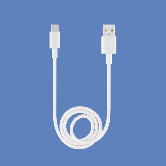 Type-C USB Charging Cable – Fast Charge & Data Transfer (White)