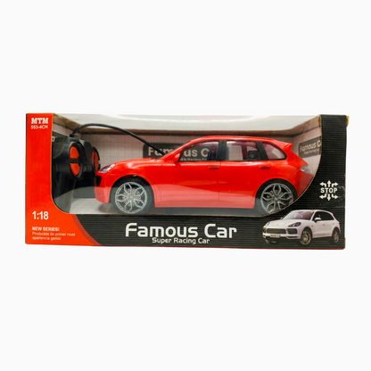 Porsche - Style RC Car Rechargeable Car RED COLOUR