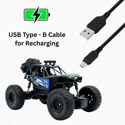 RC Climbing Car – Off-Road Remote Control BLUE COLOUR