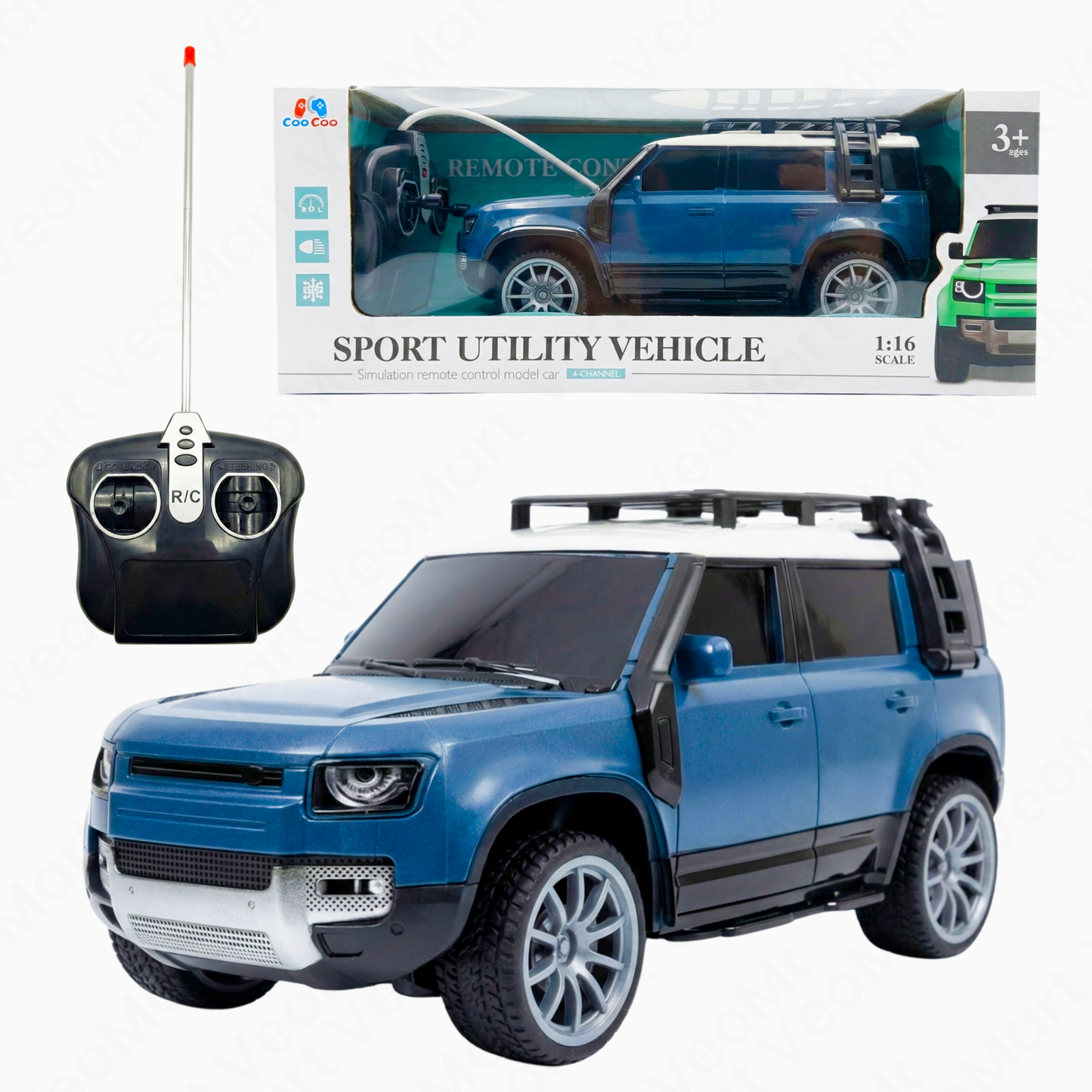 Defender - Style RC SUV 1:16 Scale