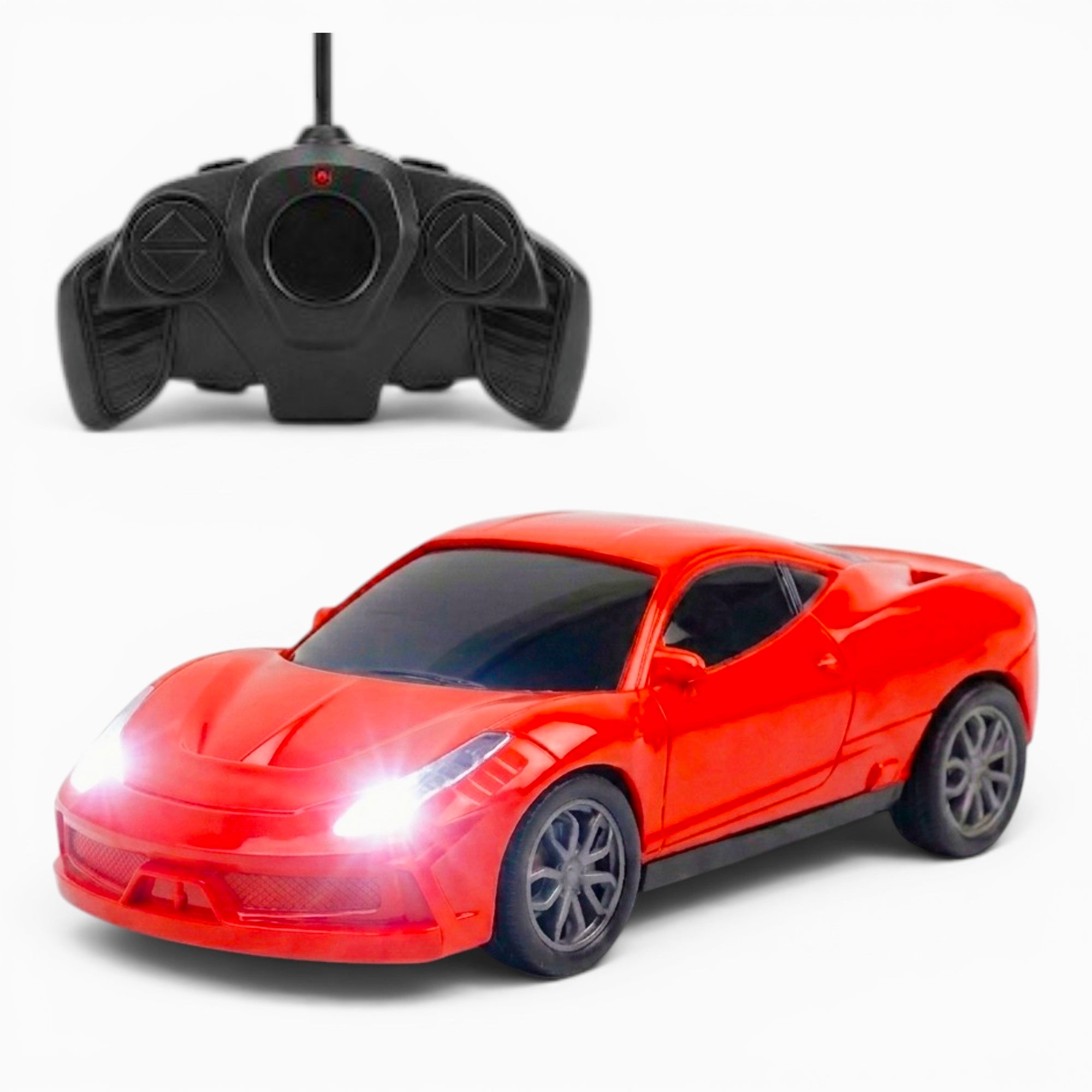RC Modern Car | Remote Control Car for Kids | Rechargeable Battery | RED COLOUR