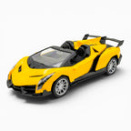 RC Sports Car | 1:16 Scale | Remote Control Racing Car with Aerodynamic Design | YELLOW COLOUR
